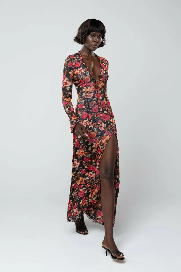 RESA Wedding Guest Lennon Maxi In Rosie 8211 Women