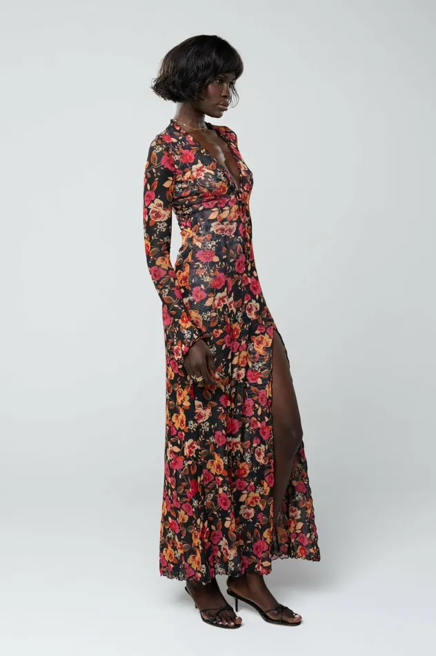 RESA Wedding Guest Lennon Maxi In Rosie 8211 Women