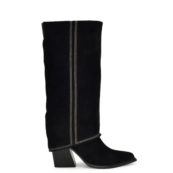 Rimepy Casual Boots Black Women Nine West Boots and Booties