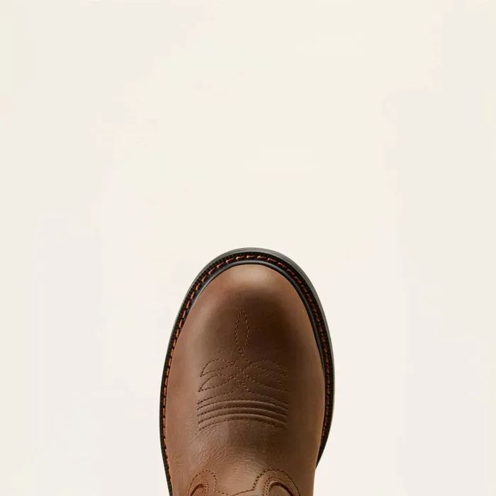 Riveter PullOn BOA CSA Waterproof Composite Toe Work Boot Dark Brown Women Ariat Work Boots and Shoes Riveter PullOn BOA CSA Waterproof Composite Toe Work Boot Dark Brown Women Ariat Work Boots and Shoes