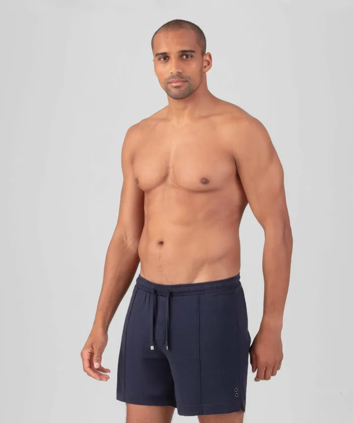 Ron Dorff Cotton Modal Home Shorts Navy Men Shorts
