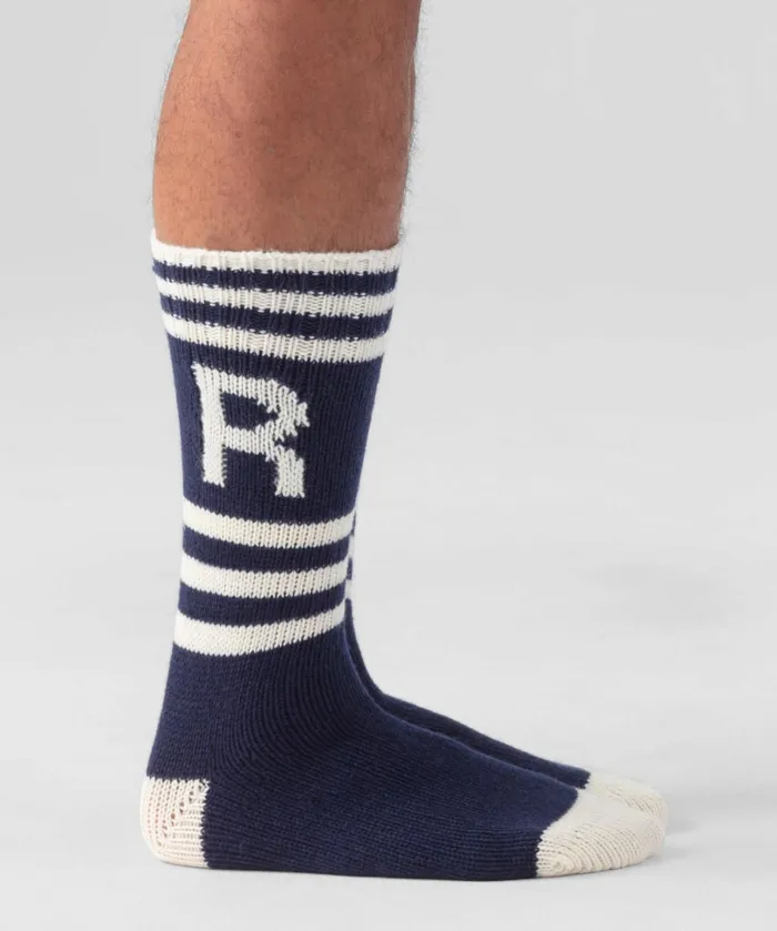 Ron Dorff Fjllsocks RD Stripes Navy Men Sneakers and Sports Socks