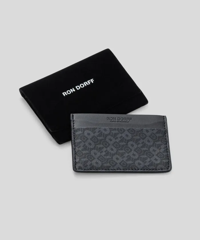Ron Dorff RD Card Holder Black Men BOOK and ACCESSORIES
