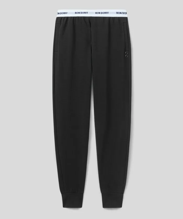 Ron Dorff RON DORFF Lounge Pants Black Men Pants