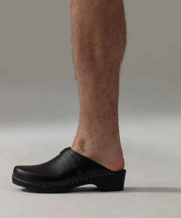 Ron Dorff Trskor 8211 Swedish Clogs Black Men Sneakers and Sports Socks