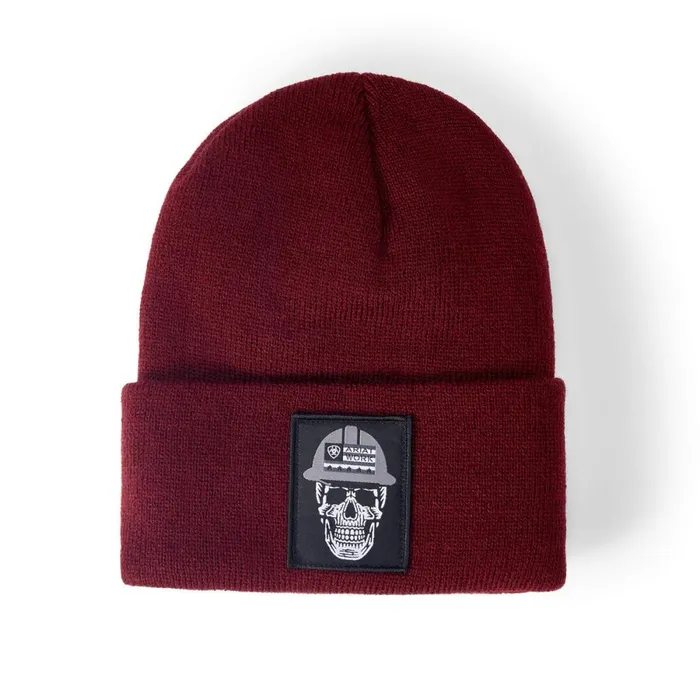 Roughneck Watch Cap Malbec Men Ariat Hats and Caps