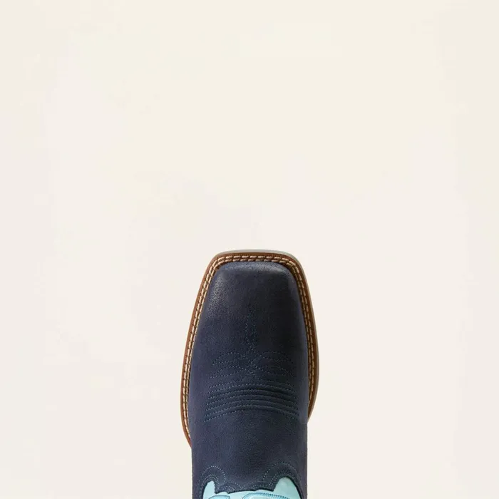 Round Up Ruidoso Western Boot Midnight In Marfa Roughoutcoastal Blue Women Ariat Western Boots Round Up Ruidoso Western Boot Midnight In Marfa Roughoutcoastal Blue Women Ariat Western Boots