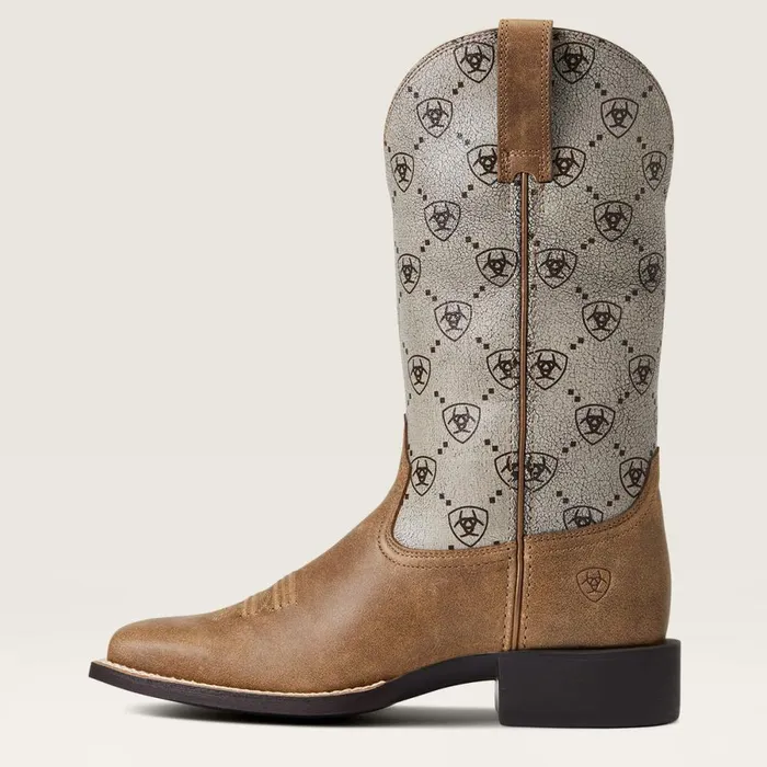 Round Up Wide Square Toe Western Boot Brown Bomber Women Ariat Western Boots Round Up Wide Square Toe Western Boot Brown Bomber Women Ariat Western Boots