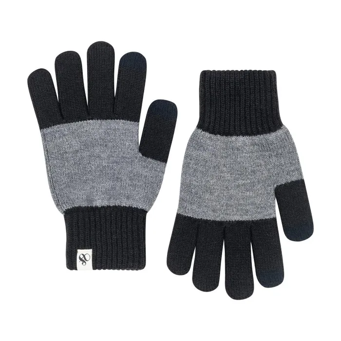 SandS COLOR BLOCK KNIT GLOVE Dark Brown Women Scotch and Soda Hats Scarves and Gloves SandS COLOR BLOCK KNIT GLOVE Dark Brown Women Scotch and Soda Hats Scarves and Gloves
