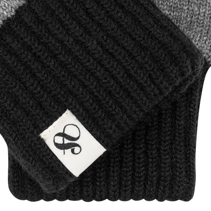 SandS COLOR BLOCK KNIT GLOVE Dark Brown Women Scotch and Soda Hats Scarves and Gloves SandS COLOR BLOCK KNIT GLOVE Dark Brown Women Scotch and Soda Hats Scarves and Gloves