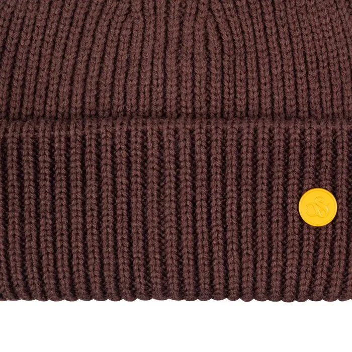 SandS RIVET CUFF BEANIE Navy Men Scotch and Soda Hats Scarves and Gloves