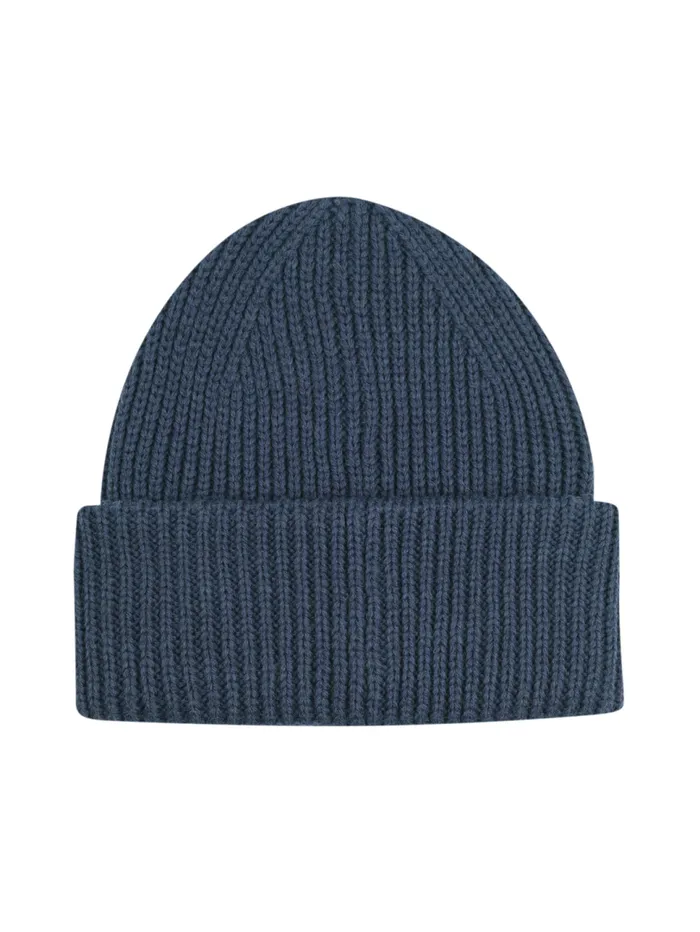 SandS RIVET CUFF BEANIE Navy Men Scotch and Soda Hats Scarves and Gloves