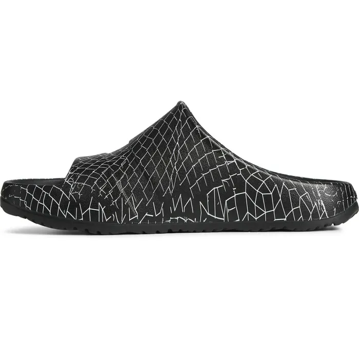 Sandals WomenMen Sperry Unisex Sperry X Pleasures Float Slide Black