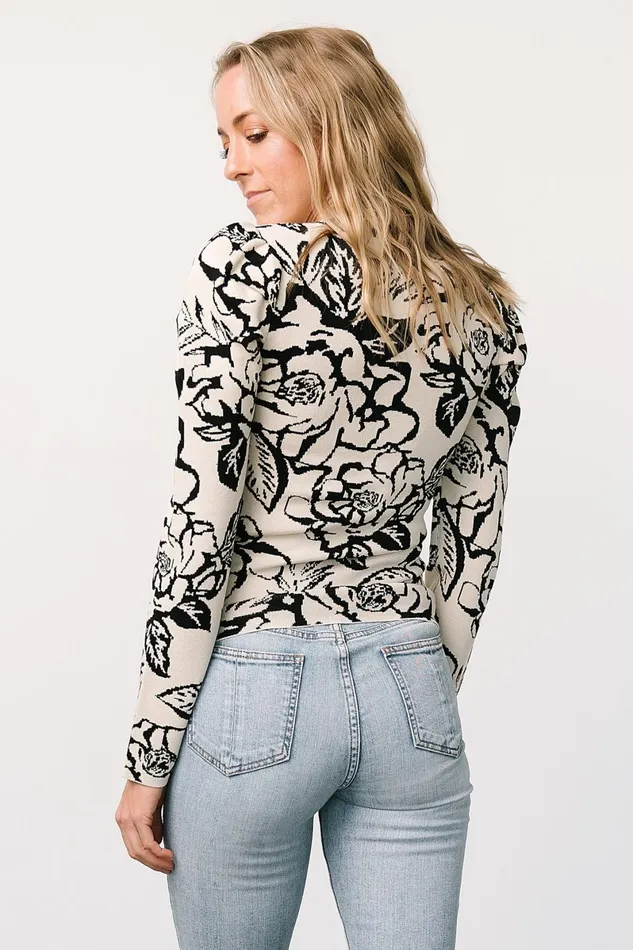 Sebastian Sweater Black Multi Women Baltic Born Blouses Shirts Sebastian Sweater Black Multi Women Baltic Born Blouses Shirts