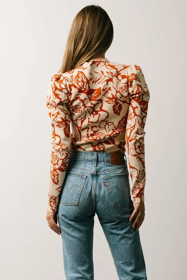 Sebastian Sweater Rust Multi Women Baltic Born Blouses Shirts Sebastian Sweater Rust Multi Women Baltic Born Blouses Shirts