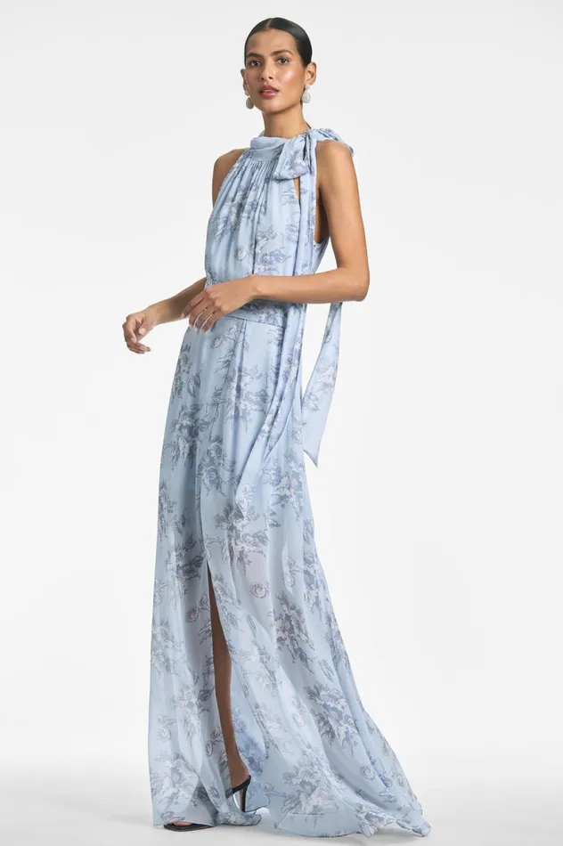 Selena Dress 8211 Iced Narcissus Women Sachin and Babi Sleeveless