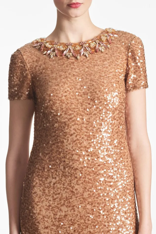 Shiloh Gown 8211 Honey Women Sachin and Babi Evening