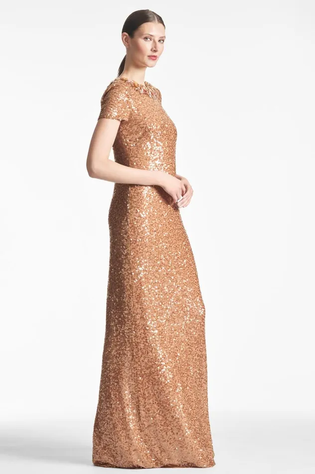 Shiloh Gown 8211 Honey Women Sachin and Babi Evening