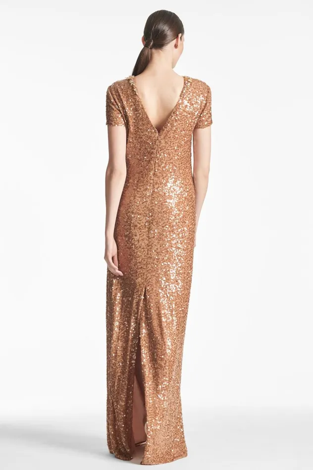 Shiloh Gown 8211 Honey Women Sachin and Babi Evening