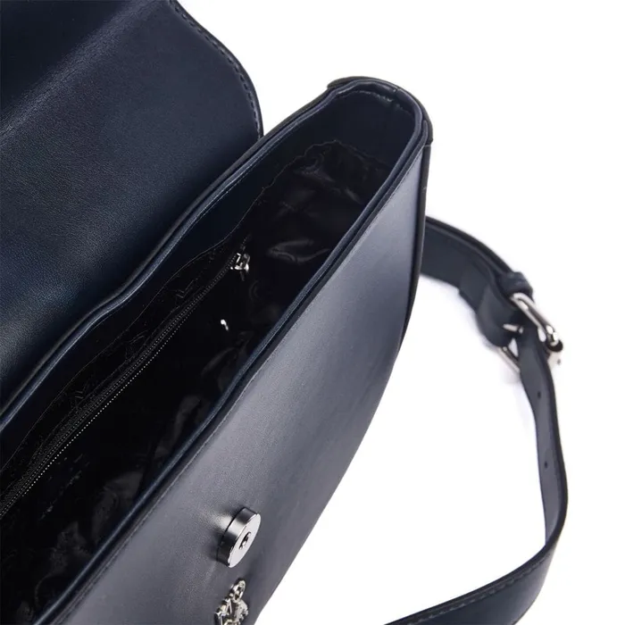 Shoulder Bags Women Moda In Pelle Baker Bag Navy Porvair