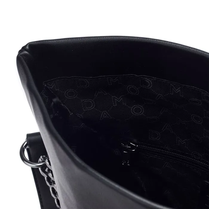Shoulder Bags Women Moda In Pelle Berlyn Bag Black Porvair