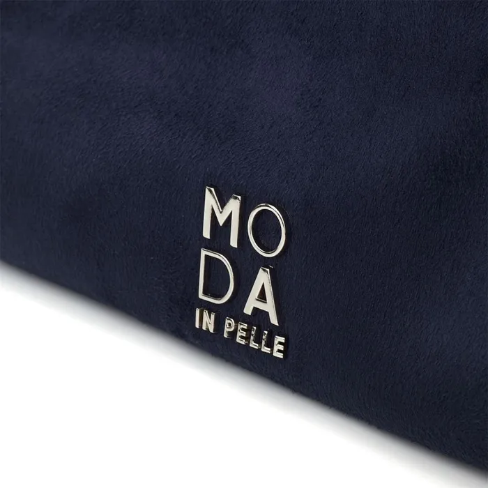 Shoulder Bags Women Moda In Pelle Glamslouchbag Navy Alcantara