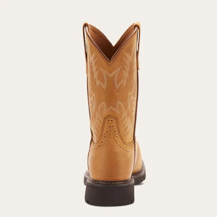 Sierra Saddle Work Boot Aged Bark Men Ariat Work Boots Sierra Saddle Work Boot Aged Bark Men Ariat Work Boots