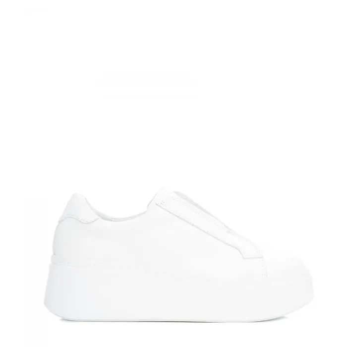 SlipOn Trainers Women Moda In Pelle Bsoleful B Axell White Leather