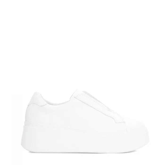 SlipOn Trainers Women Moda In Pelle Bsoleful B Axell White Leather