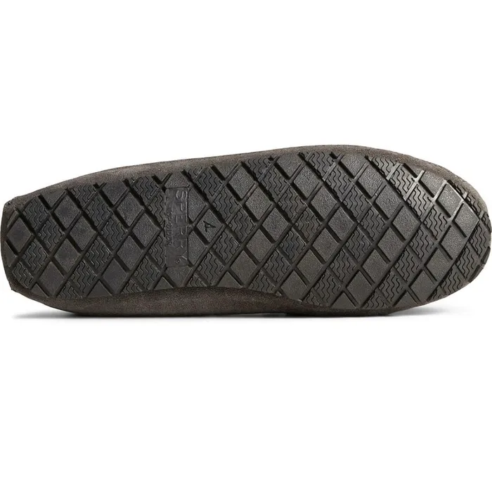 Slippers and Moccasins Men Sperry Brandon Trapper Moccasin Slipper Charcoal