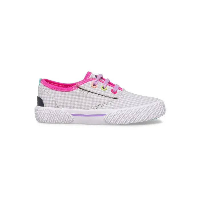 Sneakers Kids Sperry Little Kid039s Pier Wave CVO Junior Washable Sneaker Gingham
