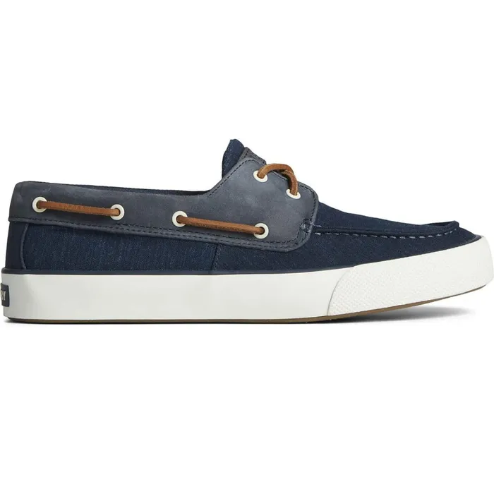 Sneakers Men Sperry Bahama II Linen Sneaker Navy