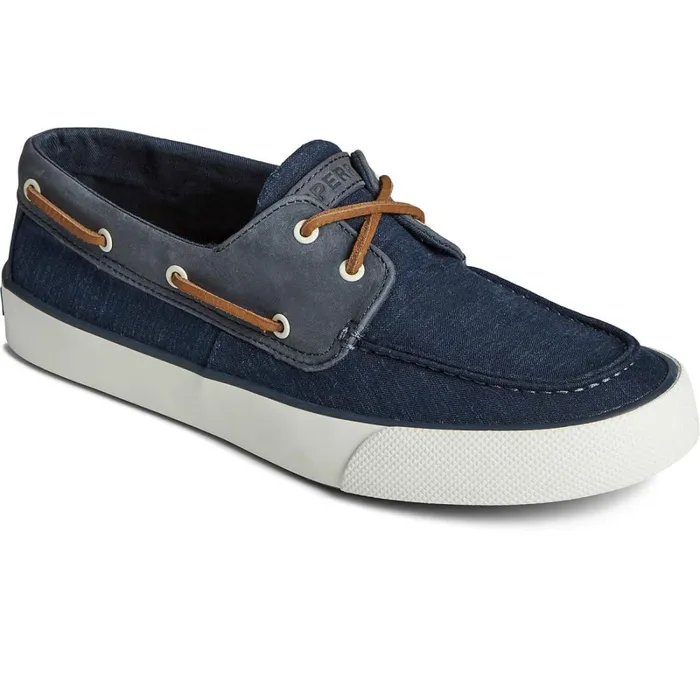 Sneakers Men Sperry Bahama II Linen Sneaker Navy Sneakers Men Sperry Bahama II Linen Sneaker Navy