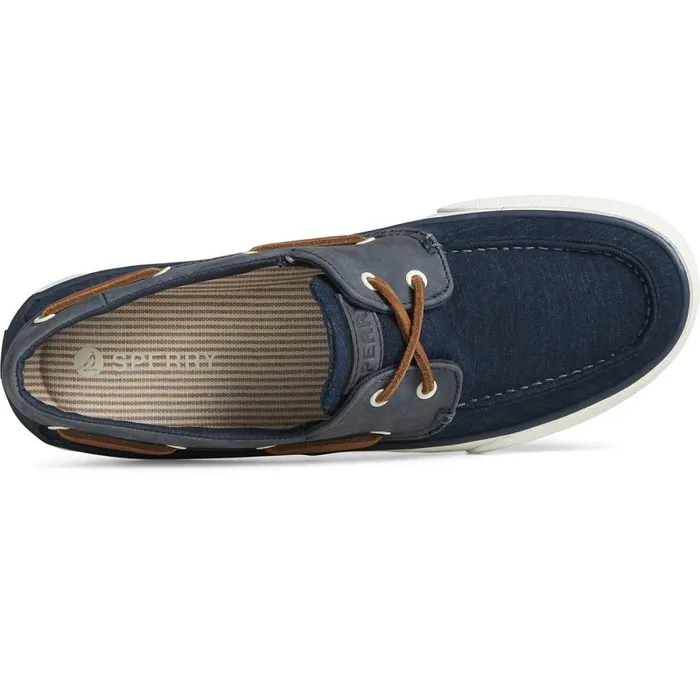 Sneakers Men Sperry Bahama II Linen Sneaker Navy Sneakers Men Sperry Bahama II Linen Sneaker Navy