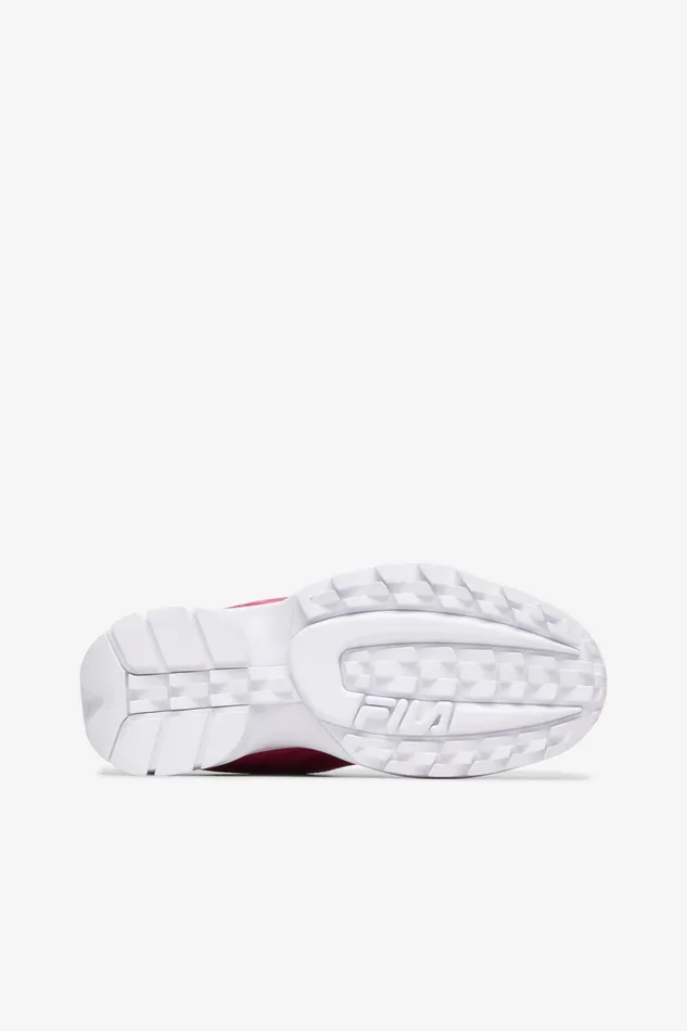 Sneakers Women Fila Disruptor 2 Wedge 661 Hot Pink Pirouette White