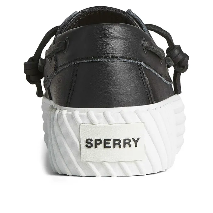 Sneakers Women Sperry Bahama 20 Leather Platform Sneaker Black Sneakers Women Sperry Bahama 20 Leather Platform Sneaker Black