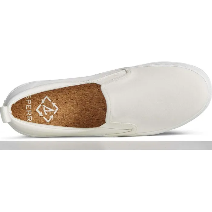 Sneakers Women Sperry SeaCycled Crest Twin Gore Canvas Sneaker White Sneakers Women Sperry SeaCycled Crest Twin Gore Canvas Sneaker White