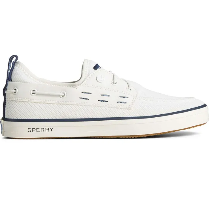 Sneakers Women Sperry SeaCycled Fairlead Boat Sneaker White