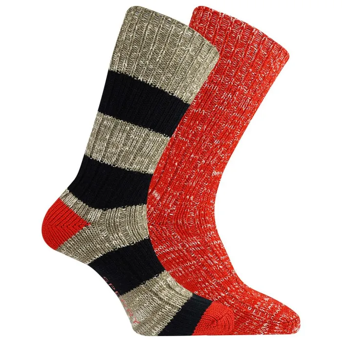 Socks and Liners Men Sperry Comfort Boot Crew Orange Assorted
