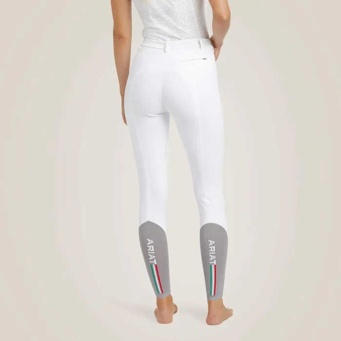 Speranza Knee Patch Breech White Women Ariat Pants and Shorts