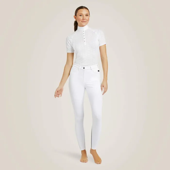 Speranza Knee Patch Breech White Women Ariat Pants and Shorts