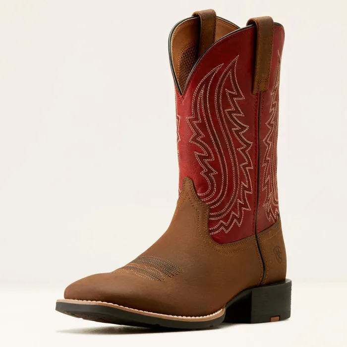 Sport Big Country Cowboy Boot Willow Branchbright Red Men Ariat Western Boots