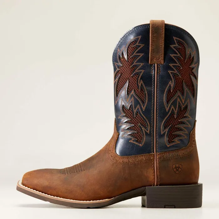 Sport Cool VentTEK Western Boot Bar Top Brown Men Ariat Western Boots Sport Cool VentTEK Western Boot Bar Top Brown Men Ariat Western Boots