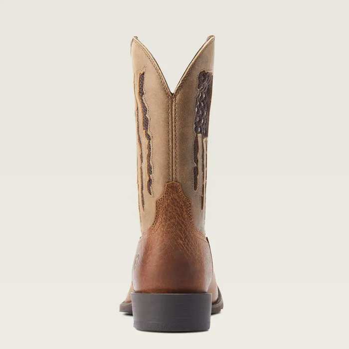 Sport My Country VentTEK Western Boot Faithful Brown Men Ariat Western Boots Sport My Country VentTEK Western Boot Faithful Brown Men Ariat Western Boots