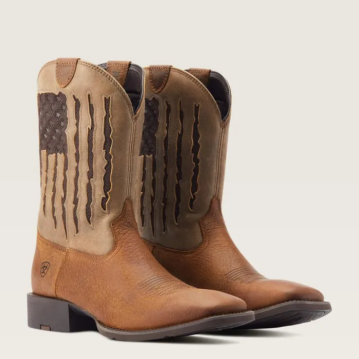 Sport My Country VentTEK Western Boot Faithful Brown Men Ariat Western Boots Sport My Country VentTEK Western Boot Faithful Brown Men Ariat Western Boots