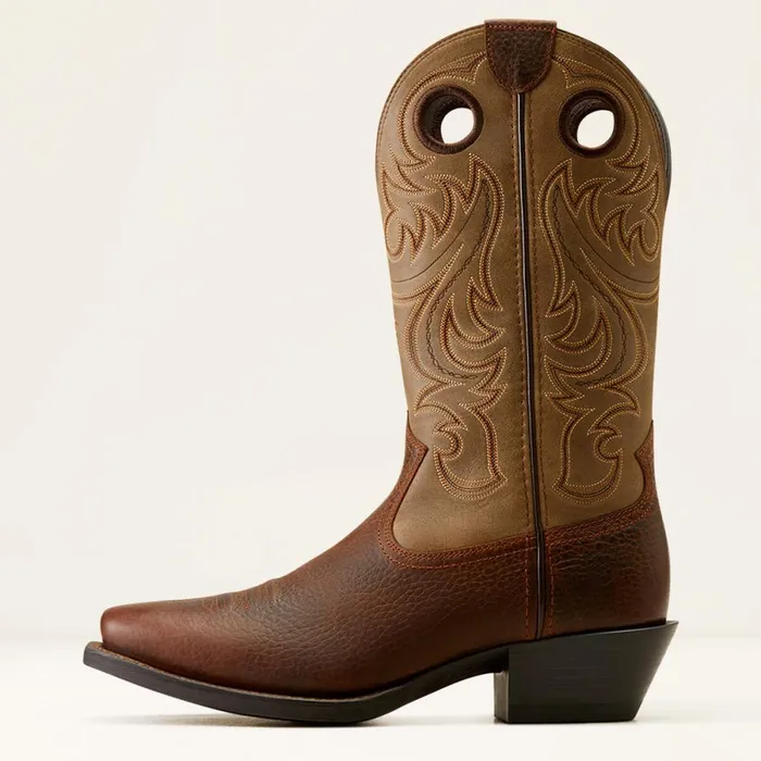 Sport Square Toe Cowboy Boot Brown Oiled Rowdybrown Bomber Men Ariat Western Boots Sport Square Toe Cowboy Boot Brown Oiled Rowdybrown Bomber Men Ariat Western Boots