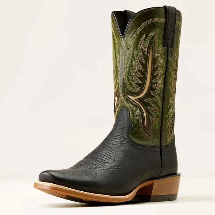 Stadtler Cowboy Boot Best In Blackneon Lime Men Ariat Western Boots