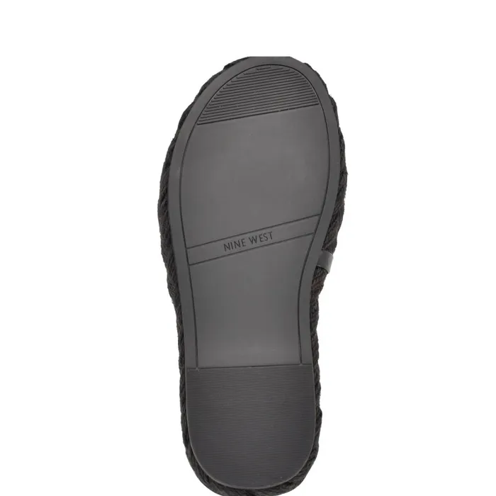 Stef Woven Slide Sandals Black Women Nine West Casual Stef Woven Slide Sandals Black Women Nine West Casual