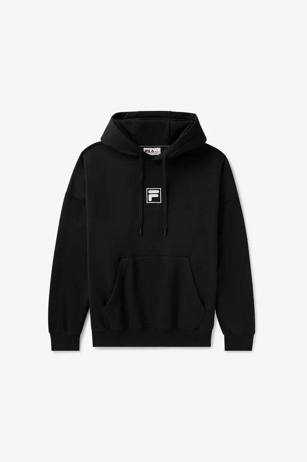 Sweatshirts and Hoodies Men Fila Casa Fila Crest Country Club Hoodie 001 Black