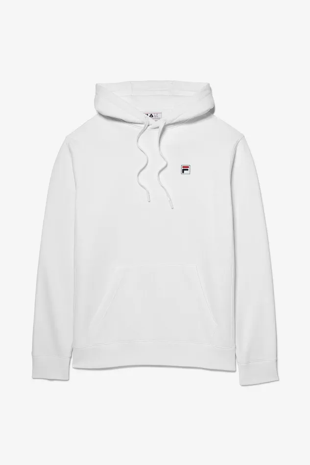 Sweatshirts and Hoodies Men Fila Classic Pullover Hoodie 100 White